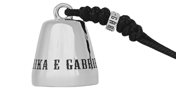 C-Garage Classic: Custom Rebel Guardian Bell rhodium-plated