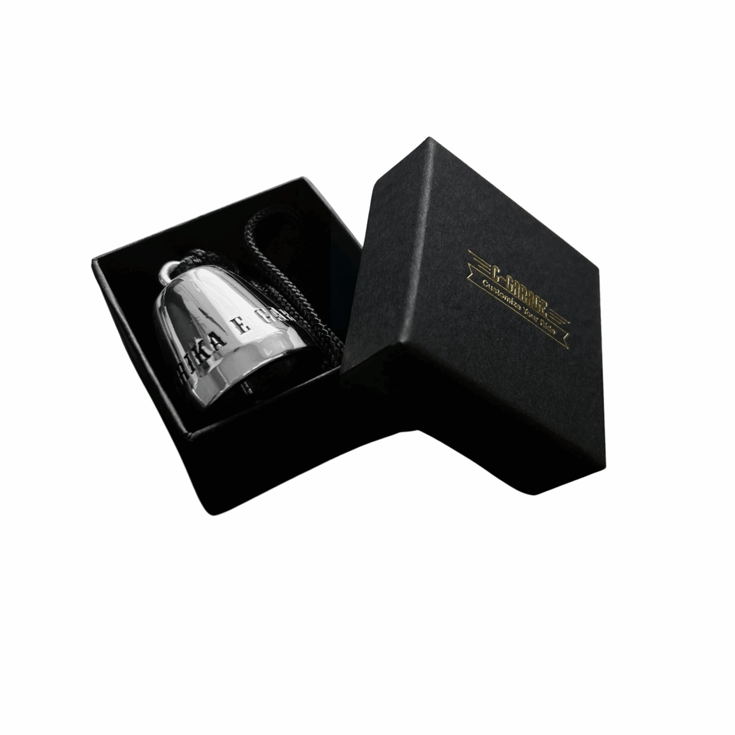 C-Garage Classic: Custom Rebel Guardian Bell rhodium-plated