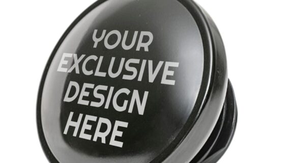 C-Garage Classic: Tappo Serbatoio Personalizzato Nero