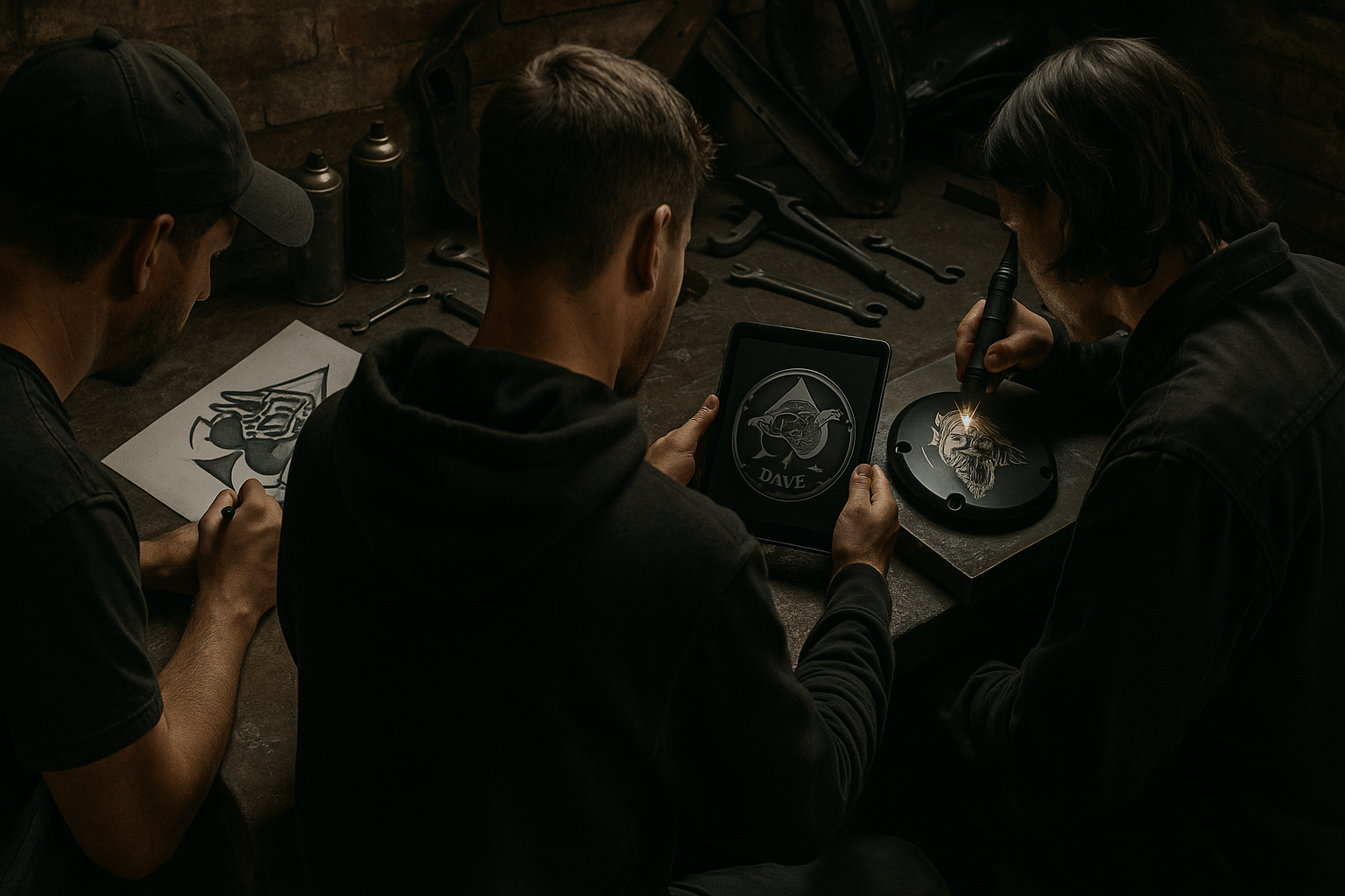 Customized-harley-parts c-garage-customized-your-ride