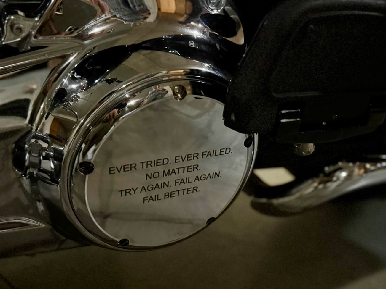 C-Garage Classic: Derby Cover Personalizzato Cromato